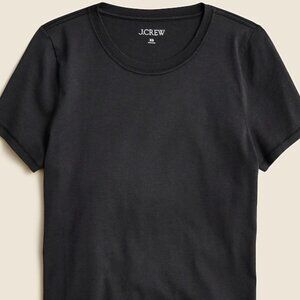 J Crew black pima cotton slim-fit T-shirt